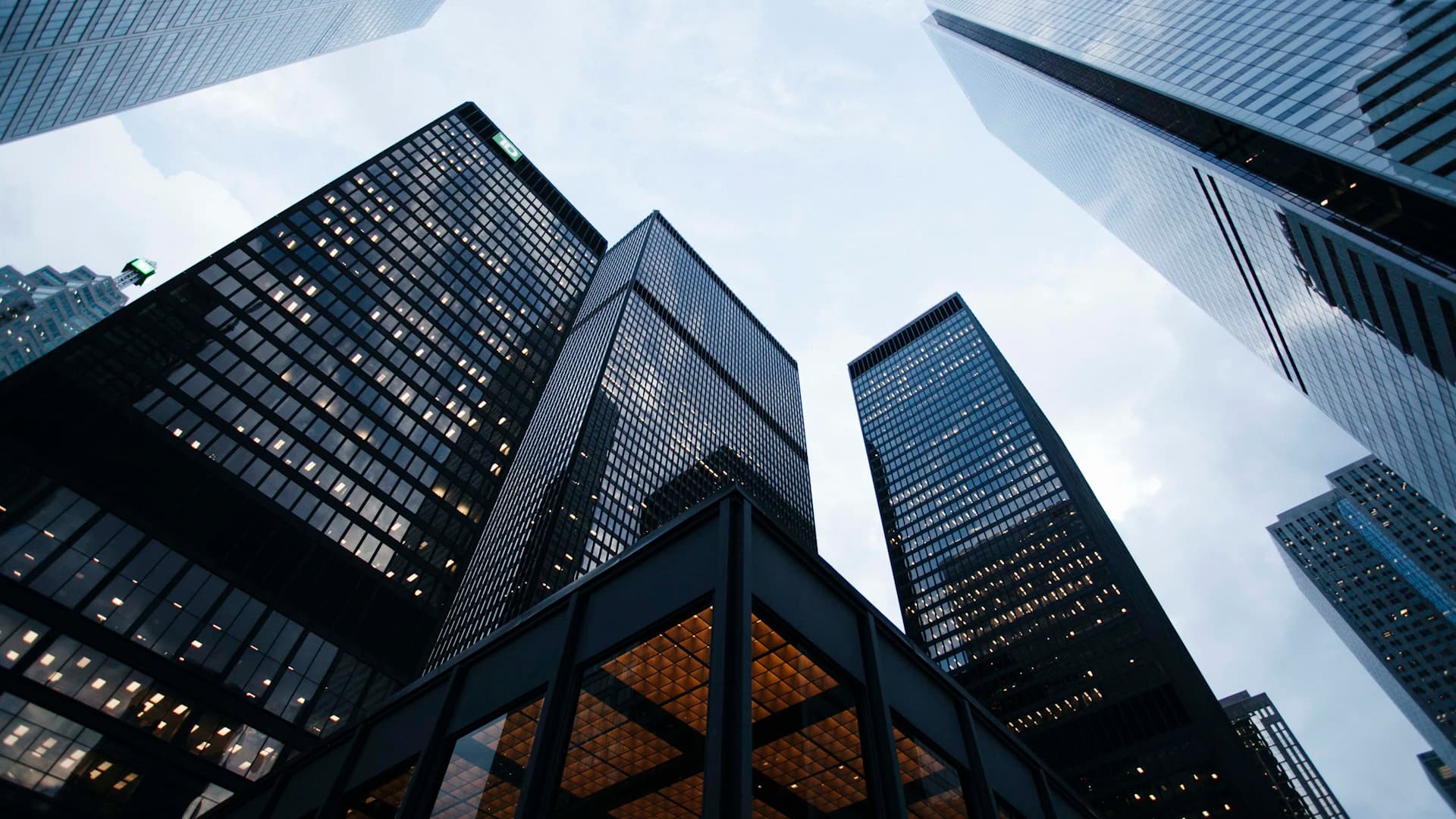 Modern city towers representing LBC Group's diverse industries
