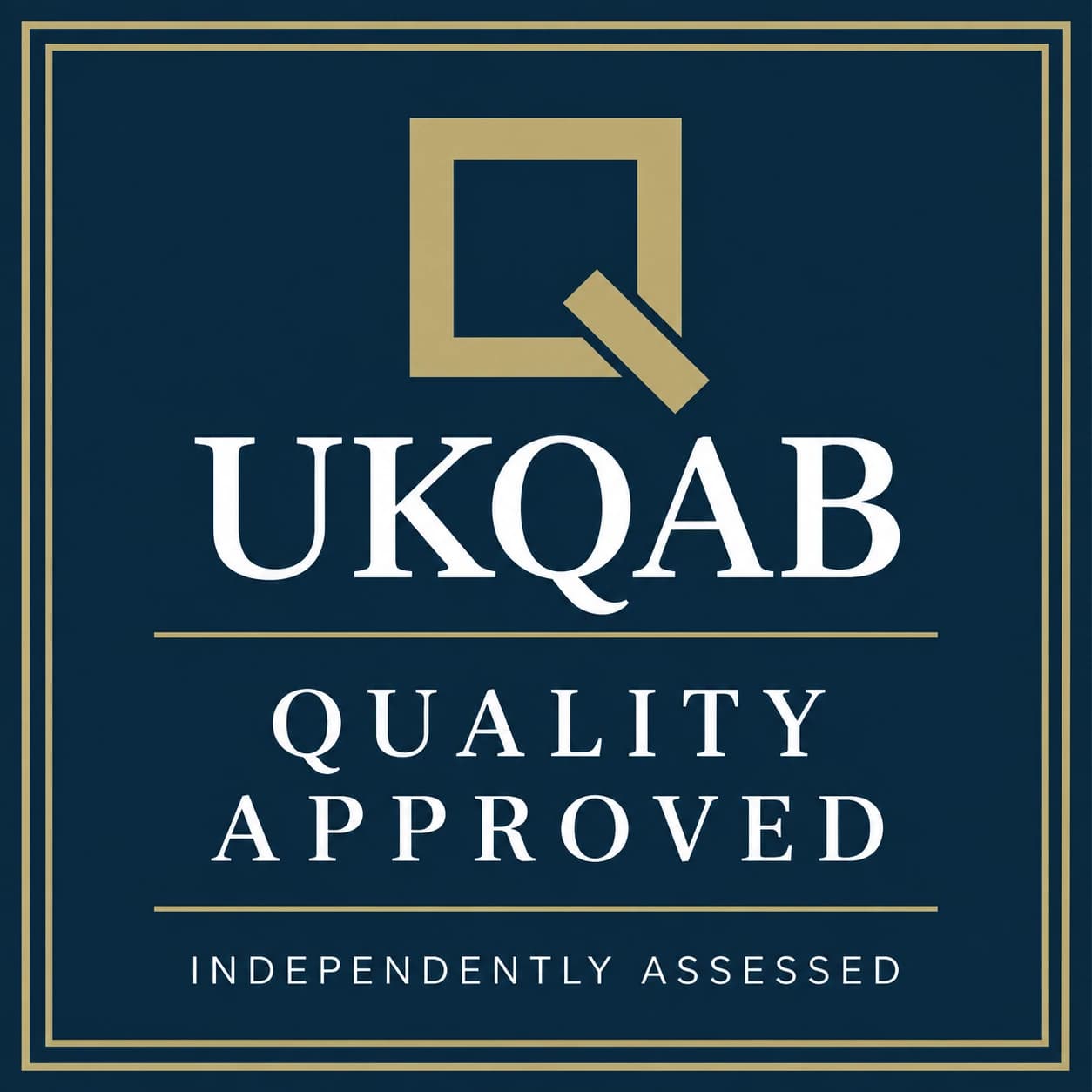 UKQAB Quality Approved certification mark