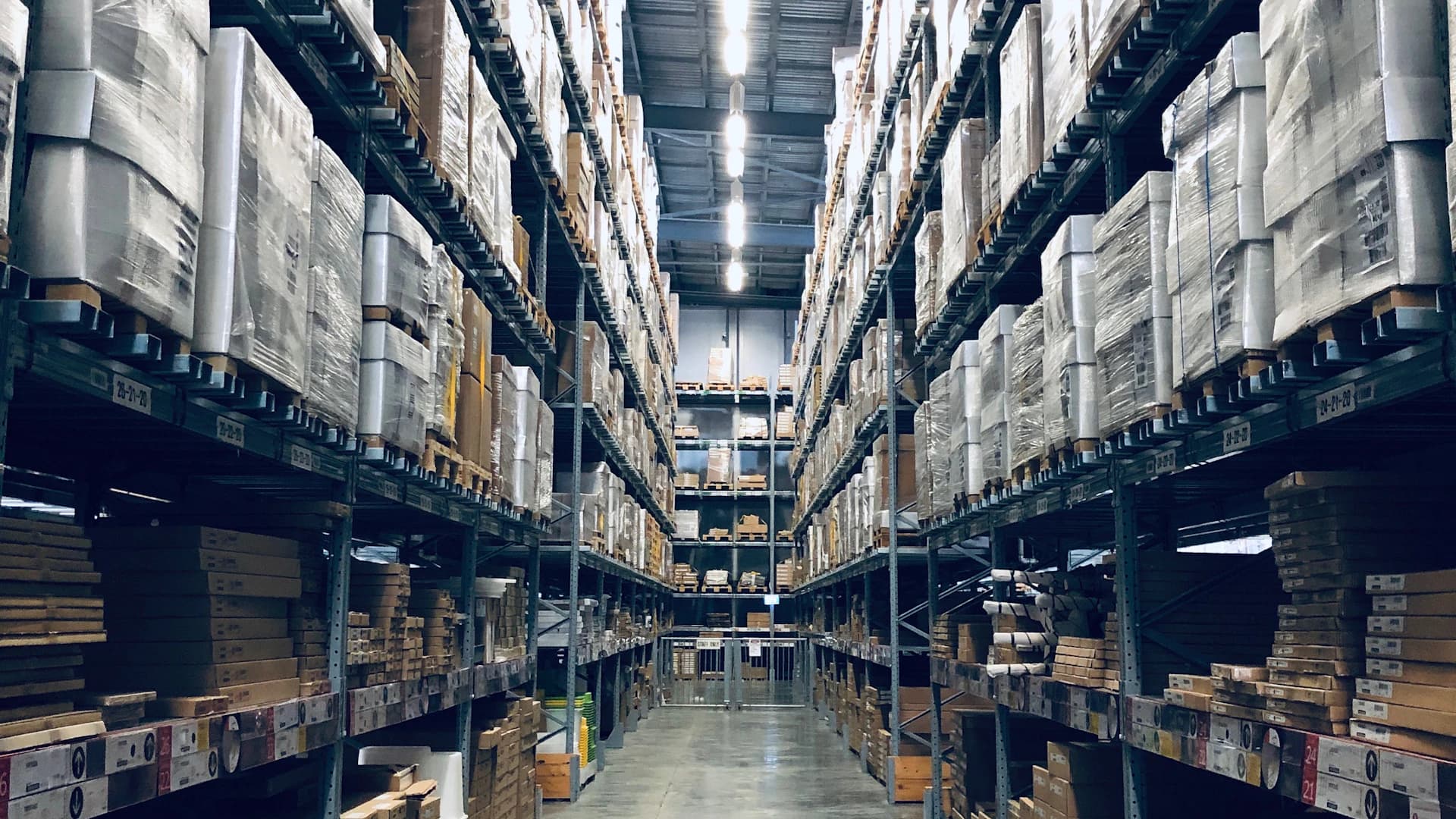 A well-organised warehouse supporting reliable supplier operations